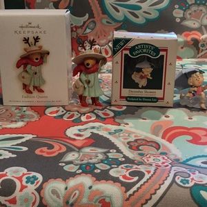 2 Hallmark ornaments